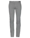 Pt Torino Man Pants Grey Size 40 Cotton, Elastane