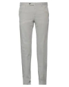 Pt Torino Man Pants Grey Size 40 Modal, Cotton, Elastane