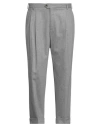 Pt Torino Man Pants Dark Brown Size 32 Virgin Wool In Grey