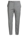 Pt Torino Man Pants Grey Size 40 Virgin Wool, Elastane