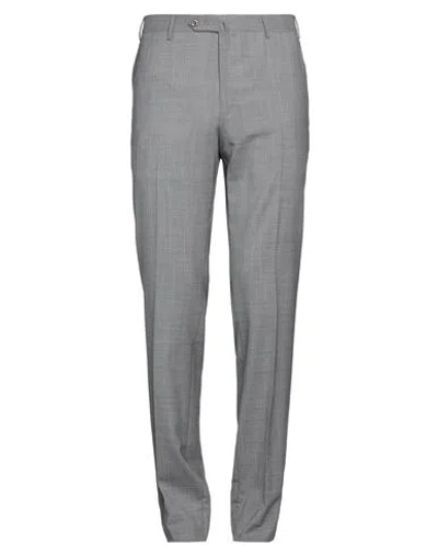 Pt Torino Man Pants Grey Size 40 Virgin Wool In Gray