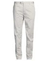Pt Torino Man Pants Grey Size 44 Cotton, Elastane