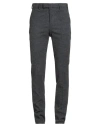 Pt Torino Man Pants Grey Size 42 Cotton, Viscose, Wool, Elastane In Gray