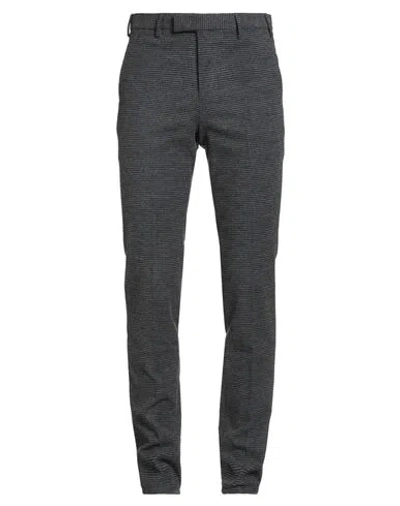Pt Torino Man Pants Grey Size 42 Cotton, Viscose, Wool, Elastane In Gray