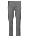 Pt Torino Man Pants Grey Size 42 Polyester, Wool, Elastane In Gray