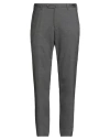 Pt Torino Man Pants Grey Size 44 Virgin Wool, Elastane In Gray