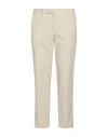 Pt Torino Man Pants Ivory Size 36 Cotton, Elastane In White