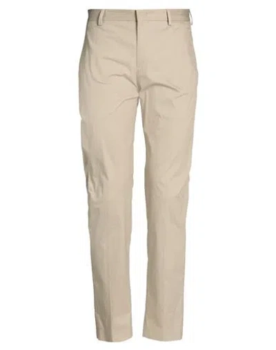 Pt Torino Man Pants Khaki Size 30 Cotton, Polyamide, Elastane In Neutral