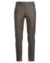 Pt Torino Pleated Wool Trousers In Neutral