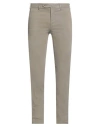 Pt Torino Man Pants Khaki Size 36 Cotton, Elastane In Beige