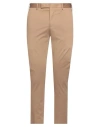 Pt Torino Man Pants Khaki Size 35 Cotton, Elastane In Beige