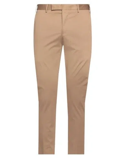 PT TORINO PT TORINO MAN PANTS KHAKI SIZE 36 COTTON, ELASTANE