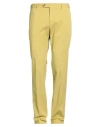 Pt Torino Man Pants Khaki Size 36 Cotton, Elastane In Gold