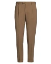 Pt Torino Mid-rise Chino Trousers In Brown