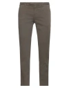 Pt Torino Man Pants Khaki Size 38 Cotton, Elastane