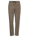 Pt Torino Man Pants Khaki Size 40 Cotton, Polyamide, Elastane In Beige