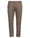 Pt Torino Man Pants Khaki Size 40 Cotton, Polyamide, Elastane In Beige