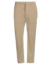 Shop Pt Torino Man Pants Khaki Size 40 Polyamide, Elastane In Beige