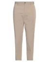 Pt Torino Man Pants Khaki Size 40 Polyester In Beige