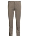 Pt Torino Taupe Cotton Stretch Master Pants In Brown