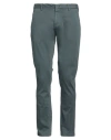 Pt Torino Man Pants Lead Size 34 Cotton, Elastane In Grey