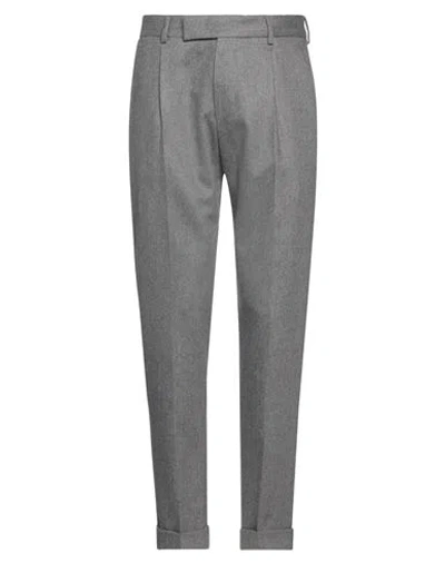 PT TORINO PT TORINO MAN PANTS LEAD SIZE 36 VIRGIN WOOL, CASHMERE, ELASTANE