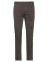 Pt Torino Man Pants Lead Size 42 Cotton, Elastane In Grey