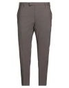 Pt Torino Man Pants Lead Size 42 Virgin Wool, Elastane In Grey
