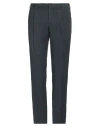 Pt Torino Man Pants Lead Size 44 Lyocell, Linen, Cotton In Black