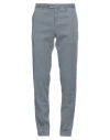Pt Torino Man Pants Light Blue Size 34 Linen, Cotton, Elastane