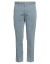 Pt Torino Man Pants Light Blue Size 36 Cotton, Elastane