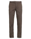 Pt Torino Man Pants Light Brown Size 30 Cotton, Elastane