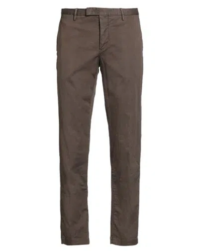 Pt Torino Man Pants Light Brown Size 30 Cotton, Elastane