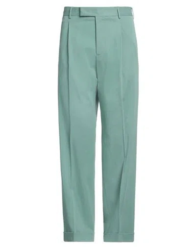 Pt Torino Man Pants Light Green Size 36 Lyocell, Cotton, Modal, Elastane In Green