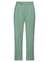 Pt Torino Man Pants Light Green Size 36 Virgin Wool, Polyamide, Elastane