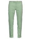 Pt Torino Man Pants Light Green Size 40 Cotton, Elastane
