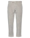 Pt Torino Man Pants Light Grey Size 38 Cotton, Lyocell, Elastane