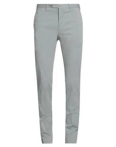 Pt Torino Man Pants Light Grey Size 42 Virgin Wool, Elastane