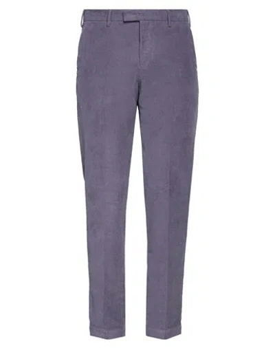 Pt Torino Man Pants Light Purple Size 36 Cotton, Elastane