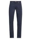 Pt Torino Man Pants Midnight Blue Size 30 Cotton, Linen