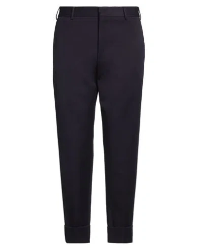 Pt Torino Man Pants Midnight Blue Size 34 Cotton