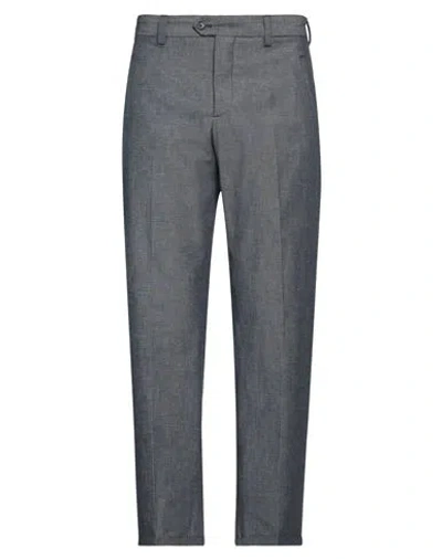 Pt Torino Man Pants Midnight Blue Size 34 Cotton, Hemp