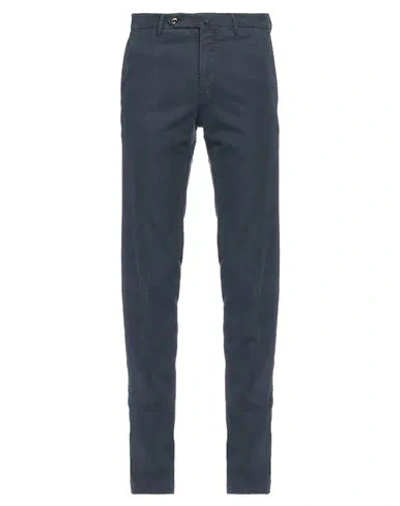 Pt Torino Man Pants Midnight Blue Size 36 Cotton, Lyocell, Elastane