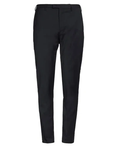Pt Torino Man Pants Midnight Blue Size 34 Polyester, Wool, Elastane In Blue