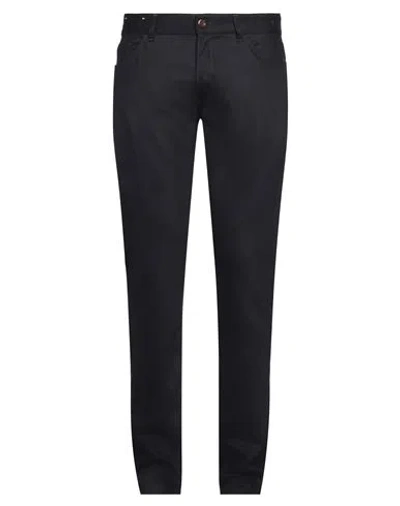 Pt Torino Man Pants Midnight Blue Size 35 Virgin Wool, Elastane