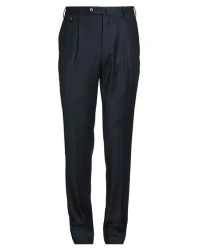Pt Torino Man Pants Midnight Blue Size 36 Virgin Wool, Cashmere