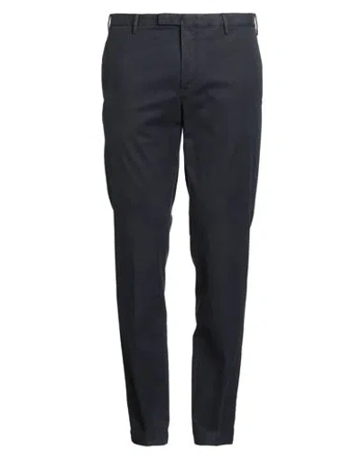 Pt Torino Man Pants Midnight Blue Size 38 Cotton, Elastane