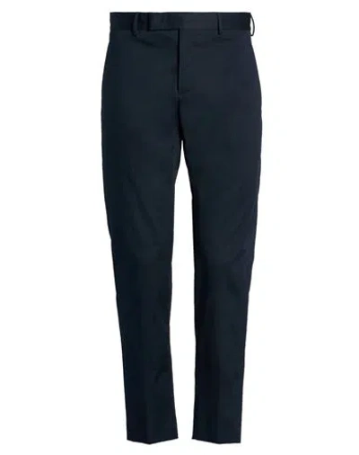 Pt Torino Man Pants Midnight Blue Size 38 Cotton, Elastane