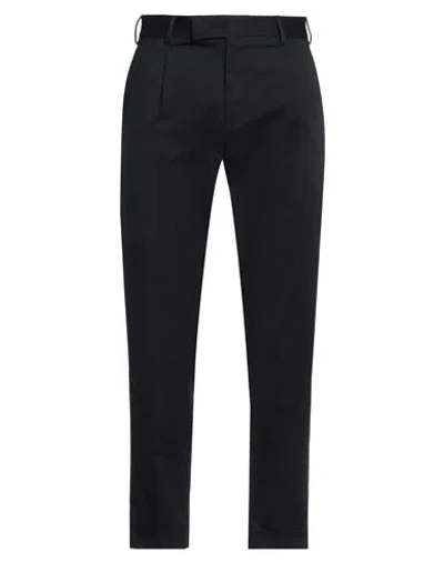 Pt Torino Man Pants Midnight Blue Size 38 Cotton, Linen