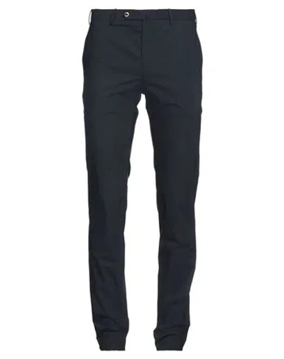 Pt Torino Man Pants Midnight Blue Size 38 Cotton, Polyamide, Elastane